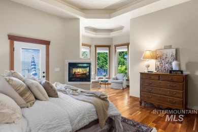 Timeless luxury with incredible views on ~1 acre of resort-like on Quail Hollow Golf Club in Idaho - for sale on GolfHomes.com, golf home, golf lot