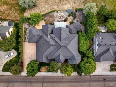 Timeless luxury with incredible views on ~1 acre of resort-like on Quail Hollow Golf Club in Idaho - for sale on GolfHomes.com, golf home, golf lot