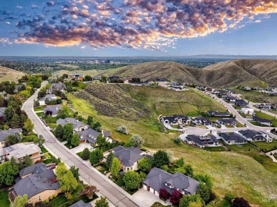 Timeless luxury with incredible views on ~1 acre of resort-like on Quail Hollow Golf Club in Idaho - for sale on GolfHomes.com, golf home, golf lot