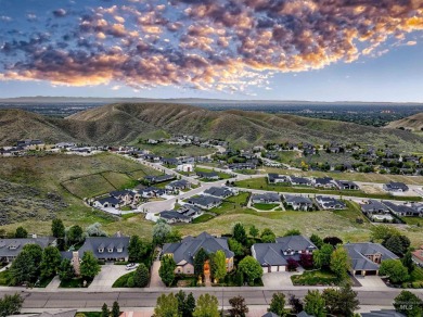 Timeless luxury with incredible views on ~1 acre of resort-like on Quail Hollow Golf Club in Idaho - for sale on GolfHomes.com, golf home, golf lot