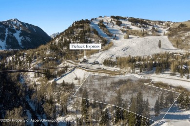 Discover Maroon Creek Lot 16, an exclusive 2.3-acre ski-in on Maroon Creek Club in Colorado - for sale on GolfHomes.com, golf home, golf lot