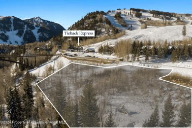 Discover Maroon Creek Lot 16, an exclusive 2.3-acre ski-in on Maroon Creek Club in Colorado - for sale on GolfHomes.com, golf home, golf lot