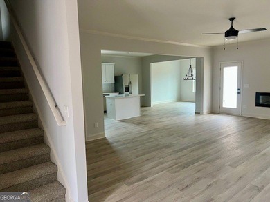 Brand New Construction without the wait time as home is already on Barrington Hall Golf Course in Georgia - for sale on GolfHomes.com, golf home, golf lot