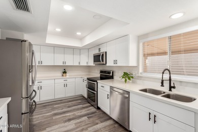 Welcome to this beautifully updated 2-bedroom, 2-bath home in on Cottonwood Country Club in Arizona - for sale on GolfHomes.com, golf home, golf lot