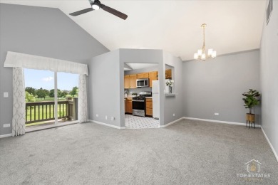 Charming Upper-Floor Townhouse with Golf Course Views! Welcome on Fox Run Golf Links in Illinois - for sale on GolfHomes.com, golf home, golf lot