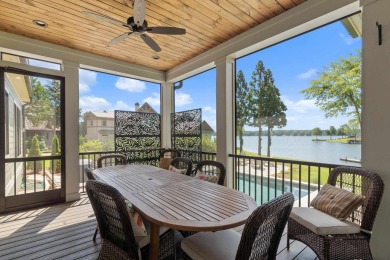 Experience panoramic views of Lake Oconee from this stunning on The Golf Club at Cuscowilla in Georgia - for sale on GolfHomes.com, golf home, golf lot