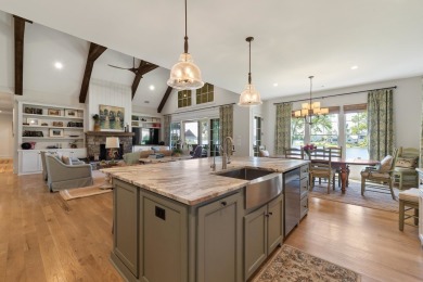 Experience panoramic views of Lake Oconee from this stunning on The Golf Club at Cuscowilla in Georgia - for sale on GolfHomes.com, golf home, golf lot