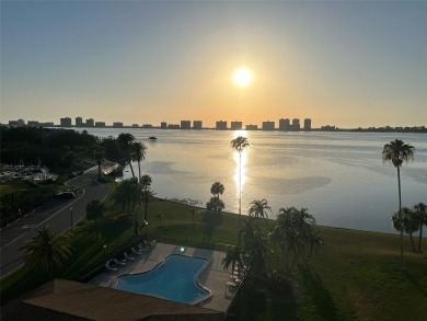 SPECTACULAR SOUTHWEST VIEWS day and night from this 8th floor on Belleair Country Club in Florida - for sale on GolfHomes.com, golf home, golf lot