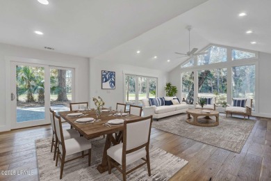 Fully renovated in 2025, this stunning Bridgeport home in gated on Shipyard Golf Club in South Carolina - for sale on GolfHomes.com, golf home, golf lot
