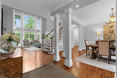 Stunning, brick, traditional home in The Governors Land at Two on Two Rivers Country Club in Virginia - for sale on GolfHomes.com, golf home, golf lot
