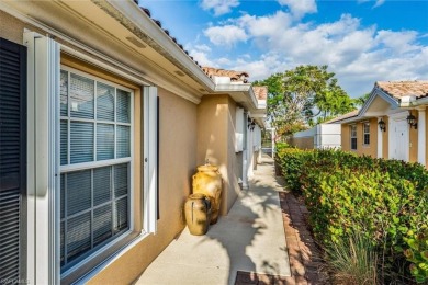 Nestled at the end of a peaceful cul-de-sac, this unique Capri on Palmira Golf and Country Club in Florida - for sale on GolfHomes.com, golf home, golf lot