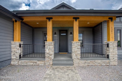 This stunning single-story custom farmhouse-style home, built in on Torreon Golf Club in Arizona - for sale on GolfHomes.com, golf home, golf lot