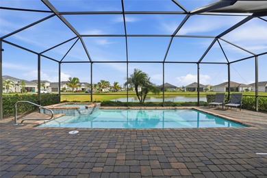 Live the ultimate resort lifestyle in this TURNKEY pool home on Heritage Landing Golf  in Florida - for sale on GolfHomes.com, golf home, golf lot