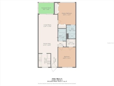 Turn-key 2 BR 2 BA condo in Pinehurst Village. 55+ one-story on The Dunedin Country Club in Florida - for sale on GolfHomes.com, golf home, golf lot
