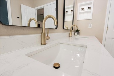 Welcome to your beautiful pool home sitting on the 6th green of on Plantation Palms Golf Club in Florida - for sale on GolfHomes.com, golf home, golf lot