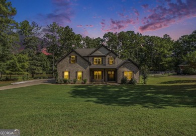 Discover this stunning Craftsman-style home featuring 4 bedrooms on Canongate At Georgia National Golf Club in Georgia - for sale on GolfHomes.com, golf home, golf lot