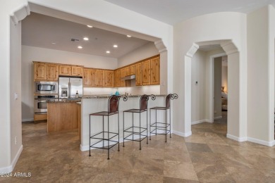 Welcome to this pristine single level townhome in North on Whisper Rock Golf Club  in Arizona - for sale on GolfHomes.com, golf home, golf lot