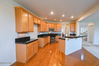 Welcome to this spacious 4-bedroom, 3-bath, 2,615 sq ft home on Dayton Valley Golf Club At Legado in Nevada - for sale on GolfHomes.com, golf home, golf lot