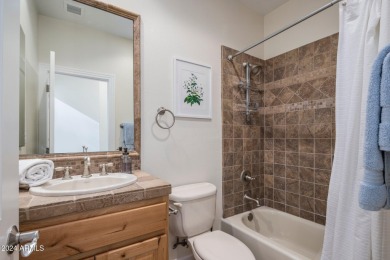 Welcome to this pristine single level townhome in North on Whisper Rock Golf Club  in Arizona - for sale on GolfHomes.com, golf home, golf lot