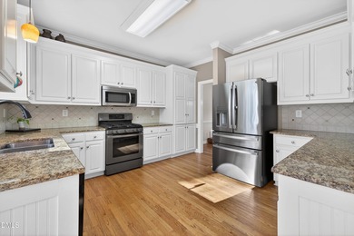 STUNNING and IMMACULATE Transitional with INCREDIBLE Golf Course on Devils Ridge Golf Club in North Carolina - for sale on GolfHomes.com, golf home, golf lot