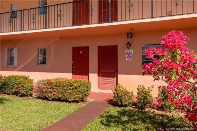 Ground floor one bedroom, one bathroom beautifully updated condo on Monterey Yacht and Country Club in Florida - for sale on GolfHomes.com, golf home, golf lot