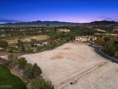 A rare chance to secure one of the last premier golf course on Southern Highlands Golf Club in Nevada - for sale on GolfHomes.com, golf home, golf lot