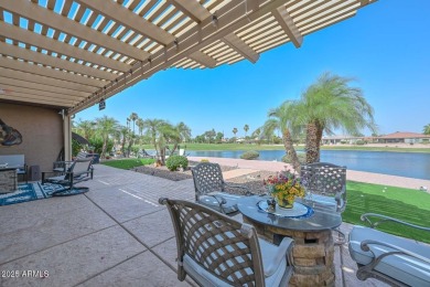 LOCATION LOCATION Perfectly situated on the WATER, Stunning GOLF on Tuscany Falls At Pebble Creek in Arizona - for sale on GolfHomes.com, golf home, golf lot