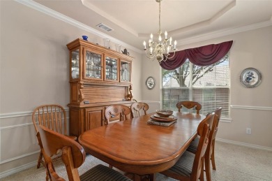 Beautiful 2 story brick home with 3 car garage on the 15th hole on Oakmont Country Club in Texas - for sale on GolfHomes.com, golf home, golf lot