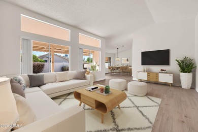 Elegantly updated home in the highly coveted SunBird active on SunBird Golf Club in Arizona - for sale on GolfHomes.com, golf home, golf lot