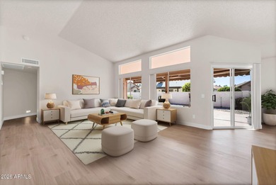 Elegantly updated home in the highly coveted SunBird active on SunBird Golf Club in Arizona - for sale on GolfHomes.com, golf home, golf lot