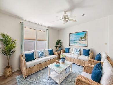 This 2004 2-bed, 2-bath split-plan home is nestled on a quiet on Barefoot Bay Golf Course in Florida - for sale on GolfHomes.com, golf home, golf lot