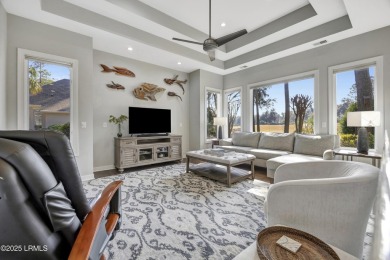 With Belfair's iconic West Course as a backdrop, this sun-soaked on Belfair Golf Club in South Carolina - for sale on GolfHomes.com, golf home, golf lot