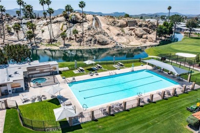 Nestled within the vibrant 55+ active living community of The on Hemet West Mobile Estates in California - for sale on GolfHomes.com, golf home, golf lot