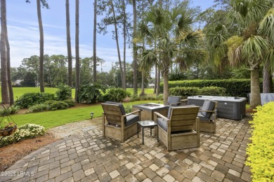 With Belfair's iconic West Course as a backdrop, this sun-soaked on Belfair Golf Club in South Carolina - for sale on GolfHomes.com, golf home, golf lot
