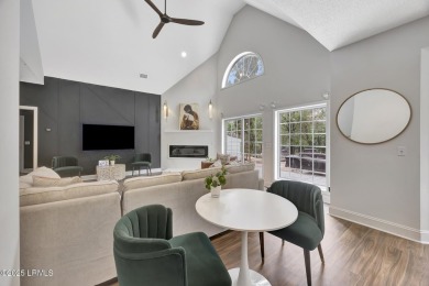 A rare gem in Heritage Lakes! This Tudor-style home sits on on Hilton Head National Golf Club in South Carolina - for sale on GolfHomes.com, golf home, golf lot