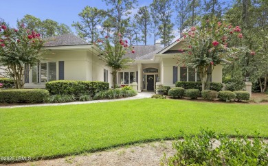 With Belfair's iconic West Course as a backdrop, this sun-soaked on Belfair Golf Club in South Carolina - for sale on GolfHomes.com, golf home, golf lot