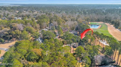 With Belfair's iconic West Course as a backdrop, this sun-soaked on Belfair Golf Club in South Carolina - for sale on GolfHomes.com, golf home, golf lot