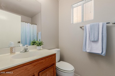 Move in ready popular Tahoe floor plan walking distance to on SunBird Golf Club in Arizona - for sale on GolfHomes.com, golf home, golf lot