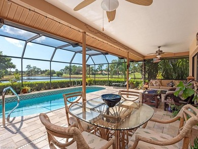 Set on a quiet cul-de-sac in Lely Country Club, this 3-bedroom on Royal Palm Golf Club in Florida - for sale on GolfHomes.com, golf home, golf lot