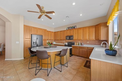 Beautifully maintained single-story residence situated on a on Estrella Mountain Ranch Golf Course in Arizona - for sale on GolfHomes.com, golf home, golf lot