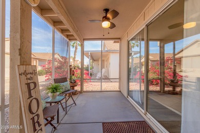 Move in ready popular Tahoe floor plan walking distance to on SunBird Golf Club in Arizona - for sale on GolfHomes.com, golf home, golf lot