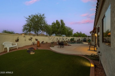 Beautifully maintained single-story residence situated on a on Estrella Mountain Ranch Golf Course in Arizona - for sale on GolfHomes.com, golf home, golf lot