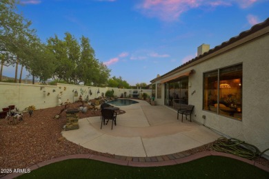 Beautifully maintained single-story residence situated on a on Estrella Mountain Ranch Golf Course in Arizona - for sale on GolfHomes.com, golf home, golf lot