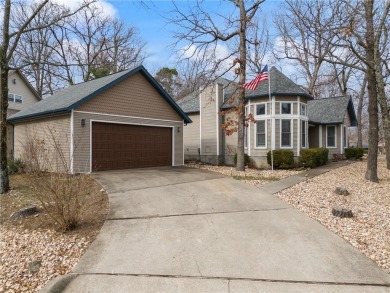 This beautifully made home right on the golf course is a on Holiday Island Golf Course in Arkansas - for sale on GolfHomes.com, golf home, golf lot