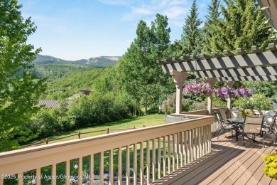 100 Terrace Lane is distinguished by its rare blend of privacy on The Snowmass Club in Colorado - for sale on GolfHomes.com, golf home, golf lot