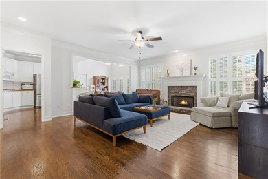 This three-sided brick traditional beauty delivers space, style on Polo Golf and Country Club in Georgia - for sale on GolfHomes.com, golf home, golf lot