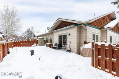 What a great opportunity! A beautiful SINGLE LEVEL end unit on Bridger Creek Golf Course in Montana - for sale on GolfHomes.com, golf home, golf lot