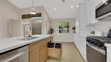 Gorgeous single story home nestled in Summerlins' best community on Highland Falls Golf Club in Nevada - for sale on GolfHomes.com, golf home, golf lot