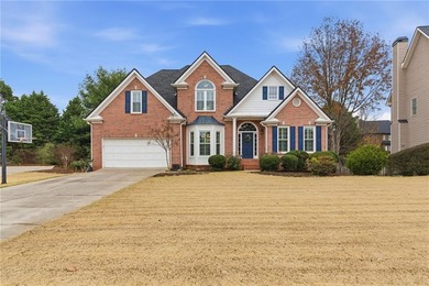 This three-sided brick traditional beauty delivers space, style on Polo Golf and Country Club in Georgia - for sale on GolfHomes.com, golf home, golf lot