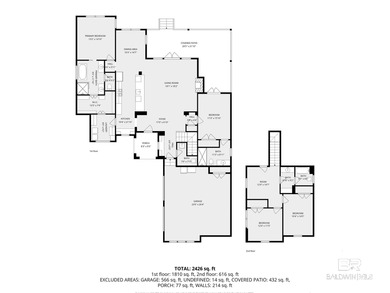 A Must See! Sought after Sweetwater Plan, beautiful L-shaped on Lakewood Golf Club in Alabama - for sale on GolfHomes.com, golf home, golf lot
